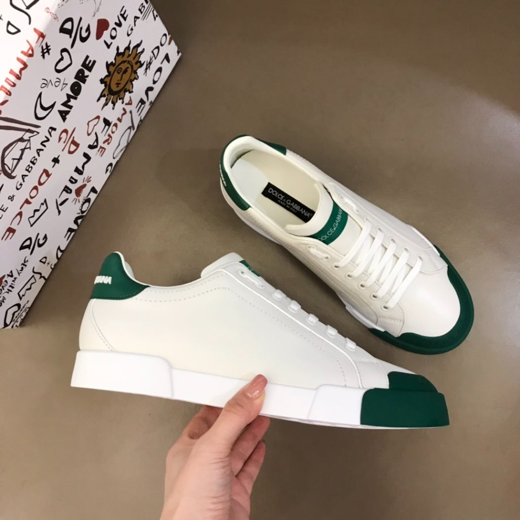 Zapatillas Deportivas De Cuero Para Hombre