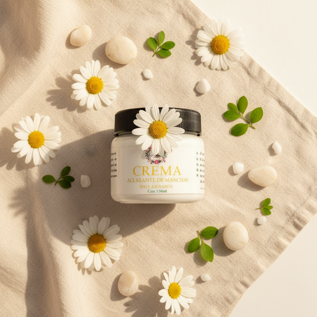Crema Corporal aclarante de manchas en manos y cuerpo