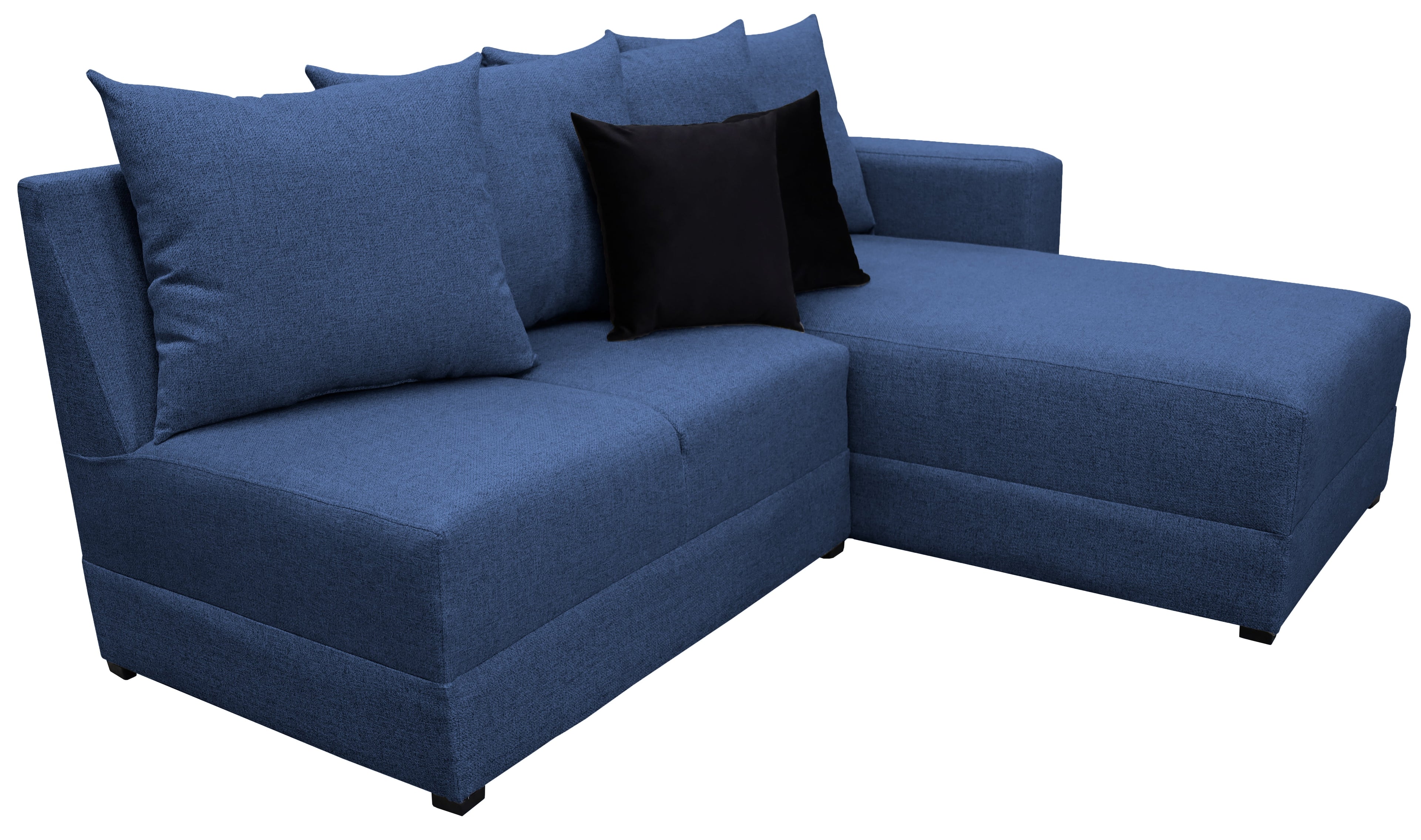 Sala esquinera Modular El Bazar Store Orlando Azul marino 200x160 cm