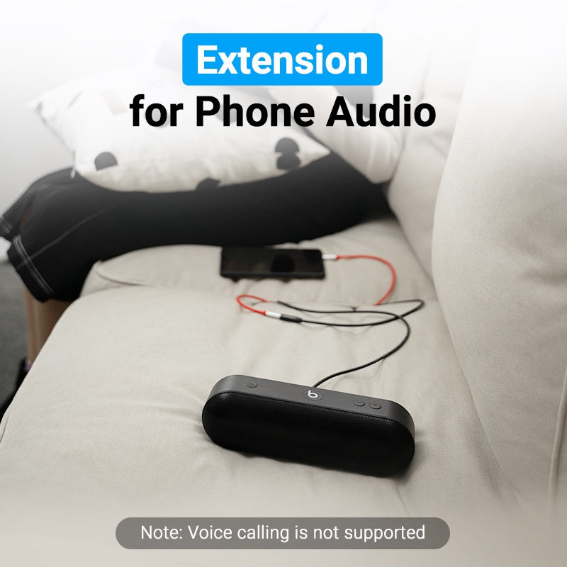Vention Cable De Audio De Extensión Auxiliar Estéreo Macho A Hembra De 3.5 Mm