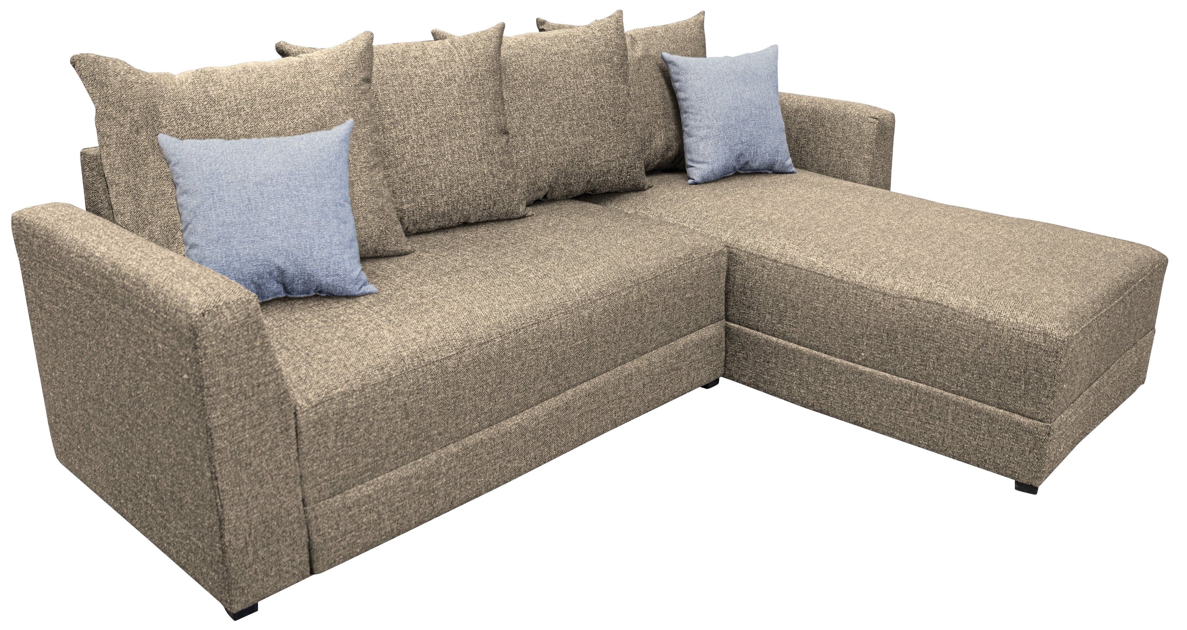 Sala esquinera EL BAZAR STORE modelo Samso lino Beige 240x180 cm