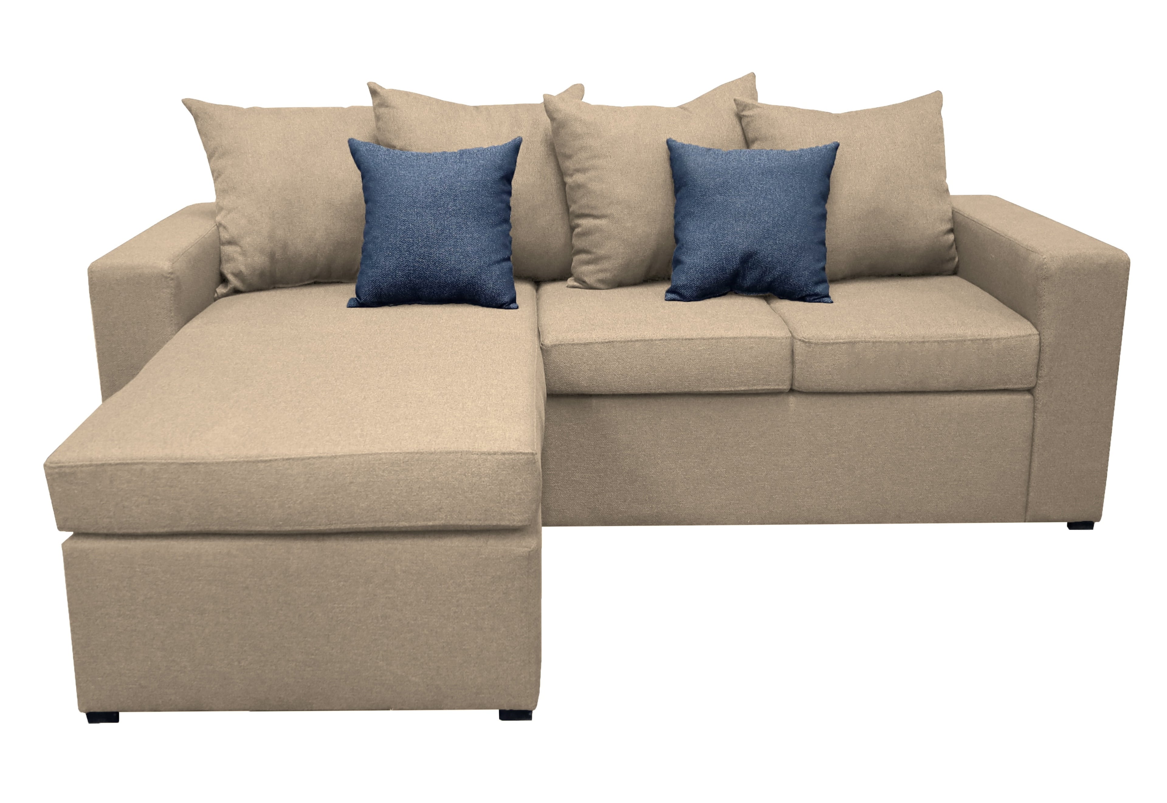 Sala Esquinera EL BAZAR STORE Ares 215x165 cm Lino nacional Gris Oxford