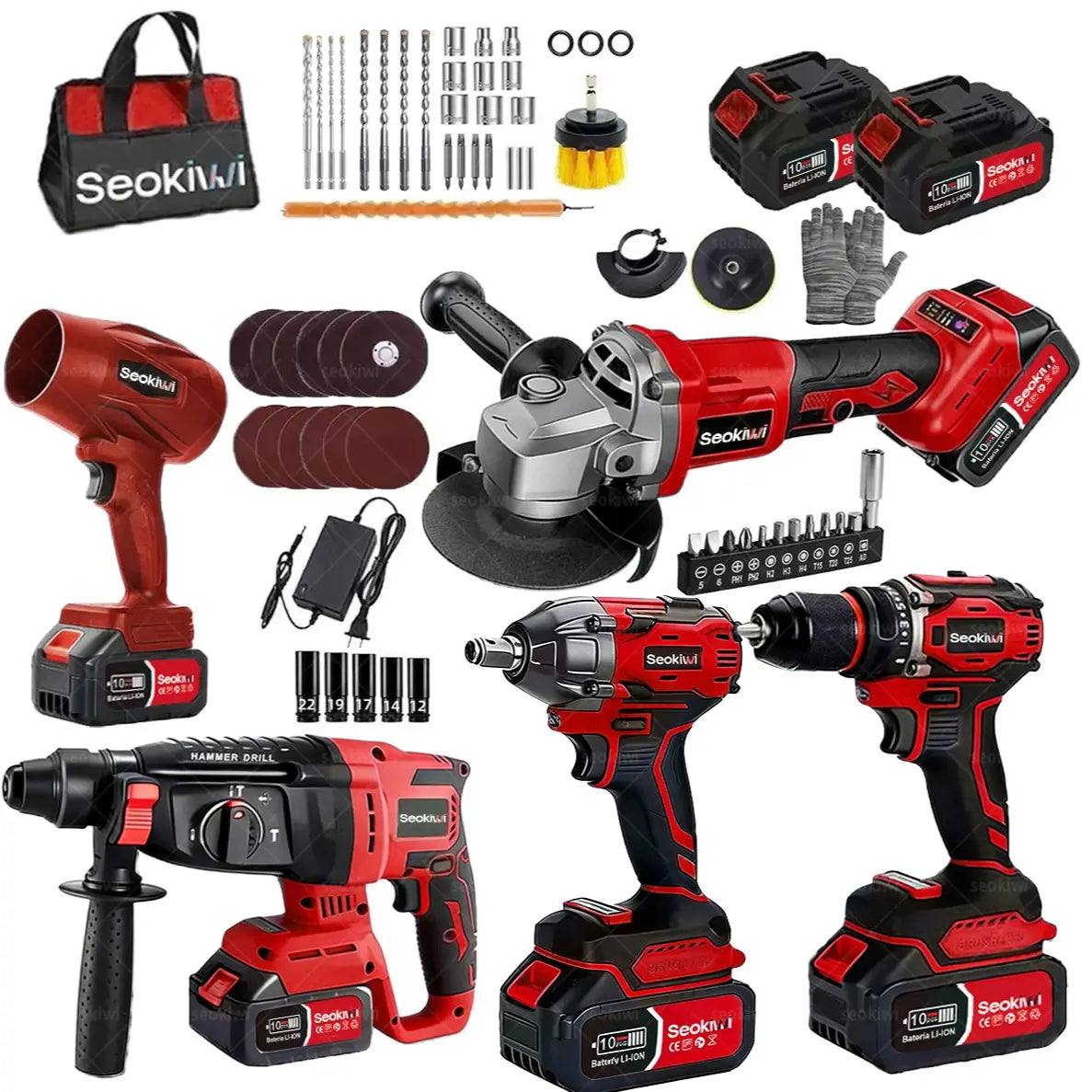 Kit de herramientas eléctricas
