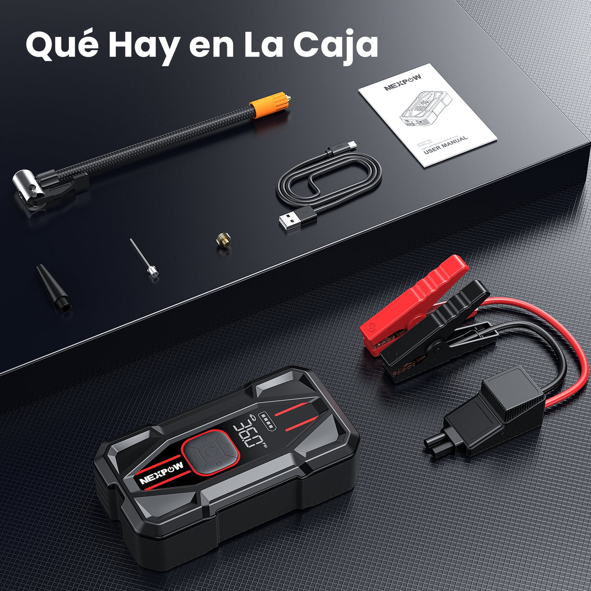 Arrancador de Auto Bateria