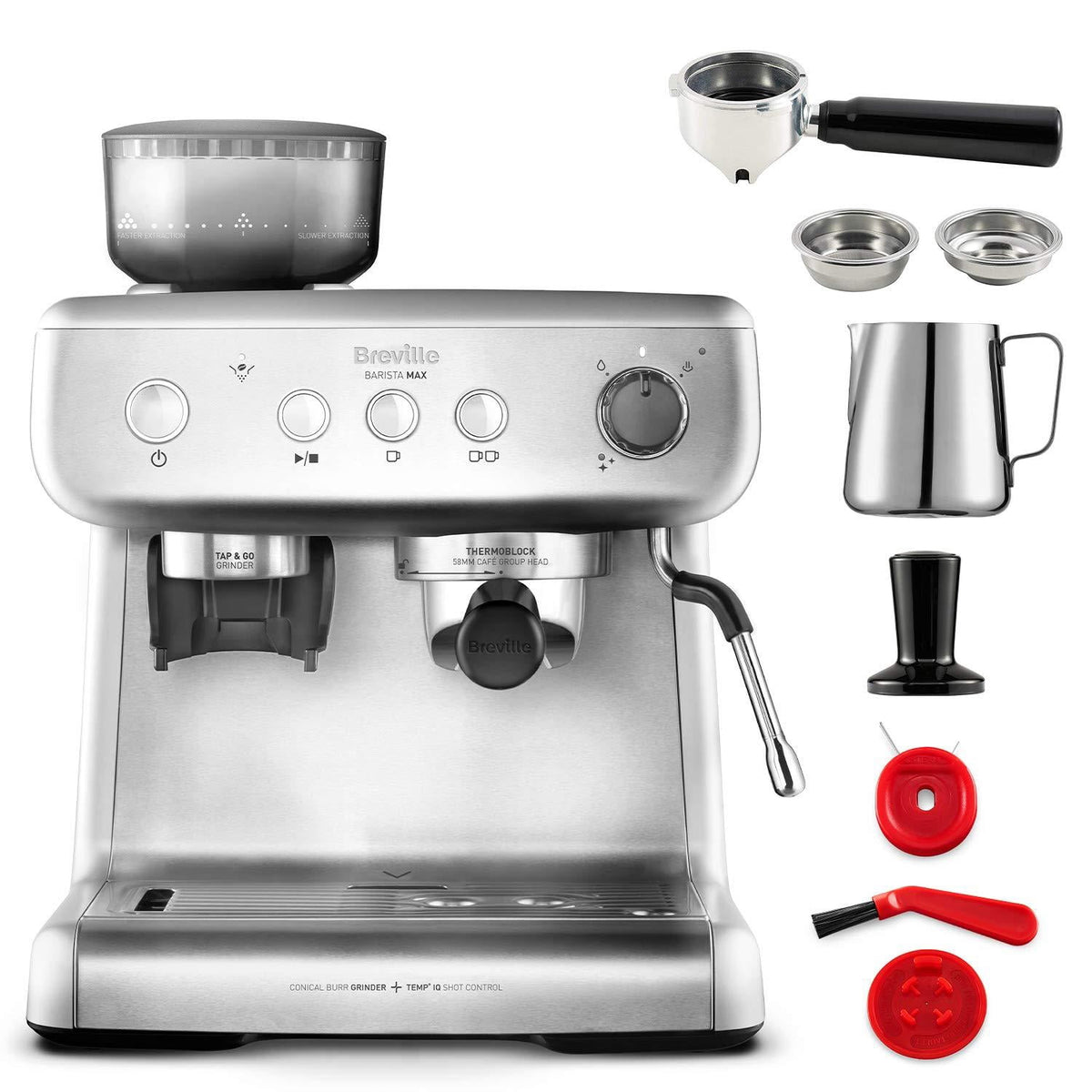 Cafetera con molinillo
