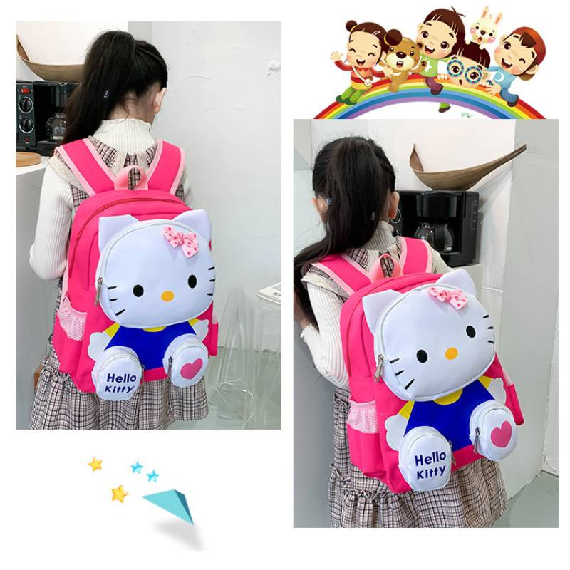 3D De Dibujos Animados Spiderman Mochila
