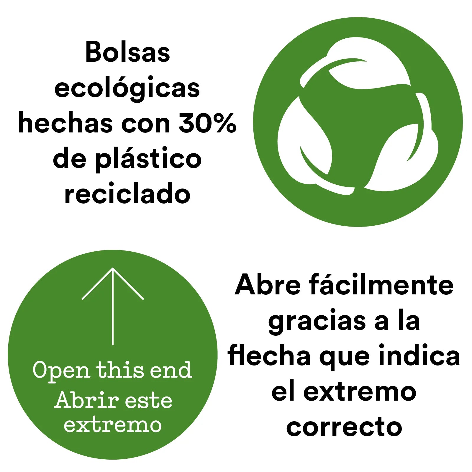 900 Bolsas para excrementos de perro