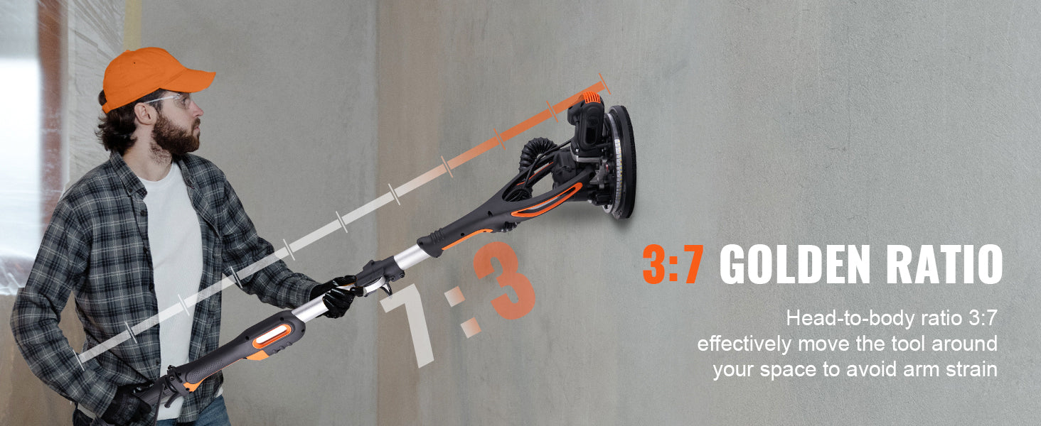 lijadora de paneles de yeso, Motor de cepillo eléctrico