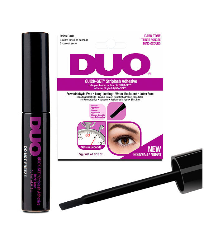 DUO PEGAMENTO PARA PESTAÑAS QUICK-SET "Dark Tone" 5g