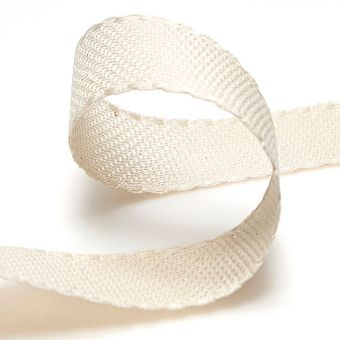 Un Metro de Cinta Aida española 3 cm beige crudo para Punto de Cruz con borde