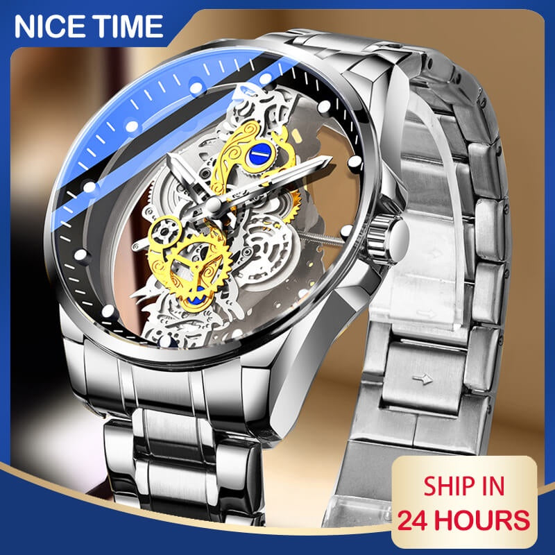 Reloj De Hombre Esqueleto