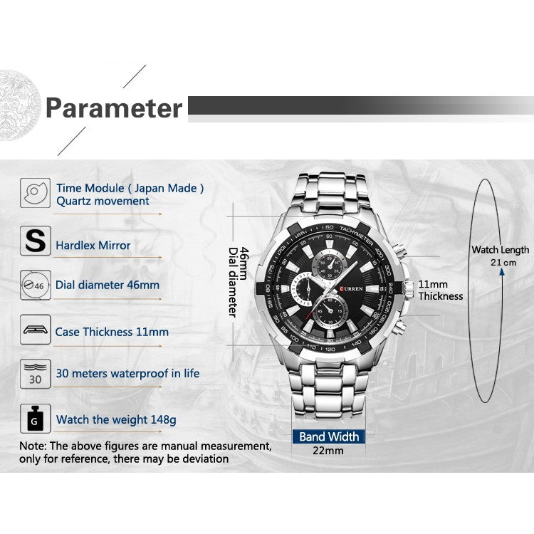 Curren hombres relojes