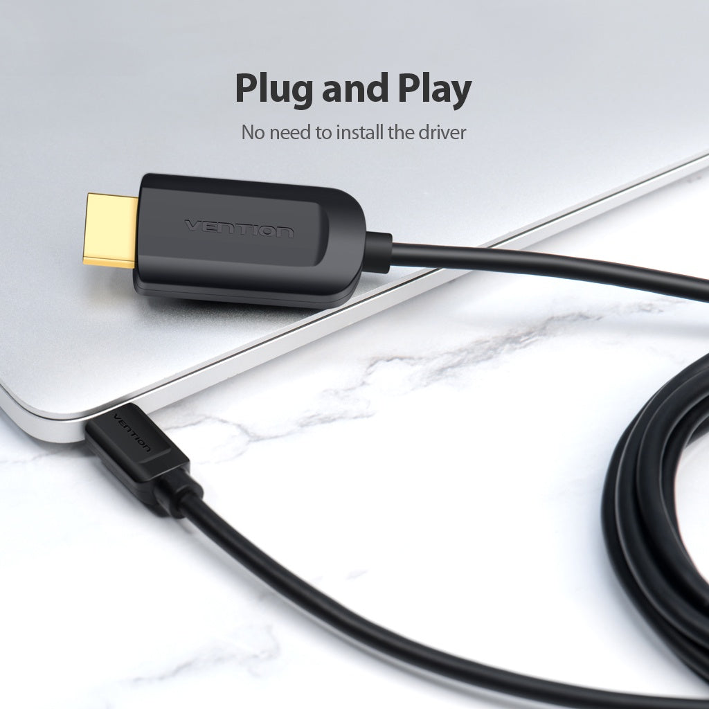 Vention USB 3.1 Tipo C A hdmi 1.4 cable Adaptador 4K Teléfono tv