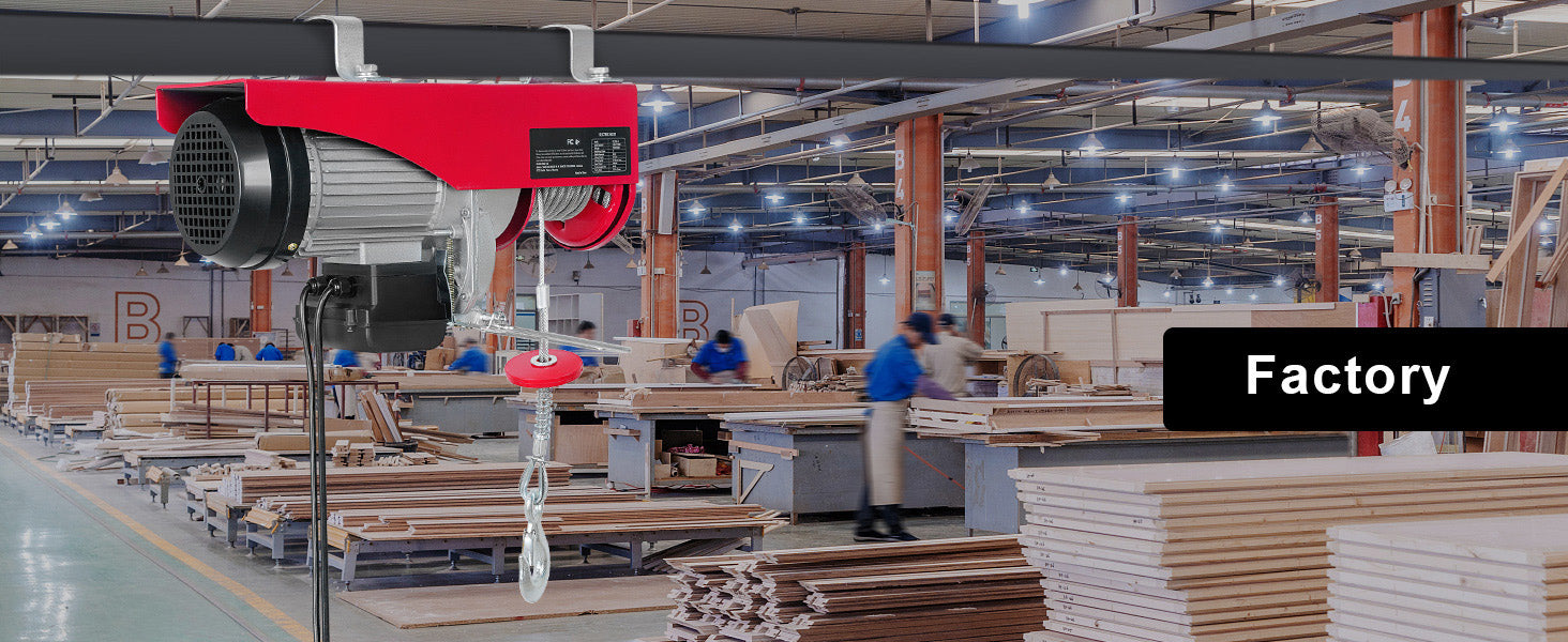 SucceBuy Polipasto eléctrico de 200-800 kg