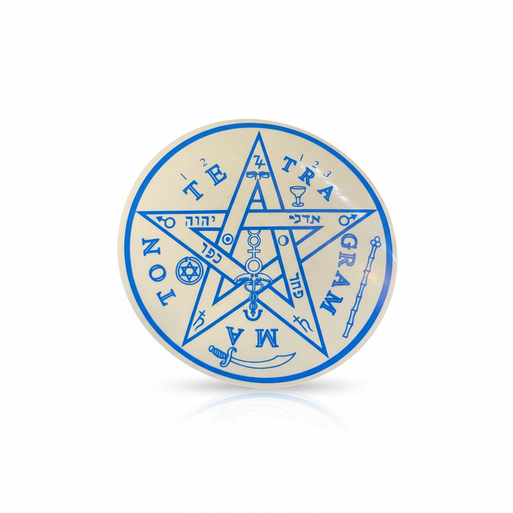 Tetragramaton Calcomanía Estampa Stickers 9cm