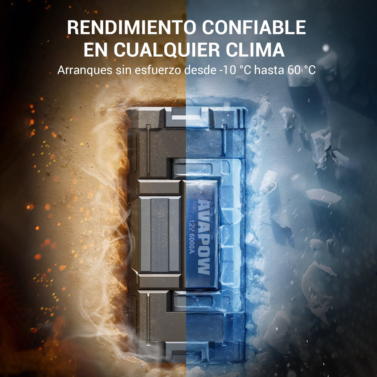 Arrancador de Auto Batería AVAPOW