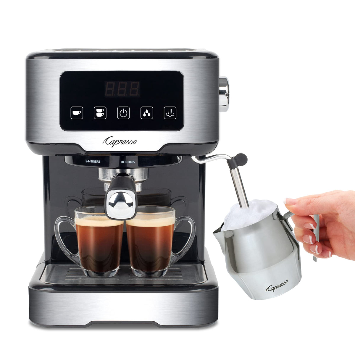 Vaporizador de leche y Dispensador