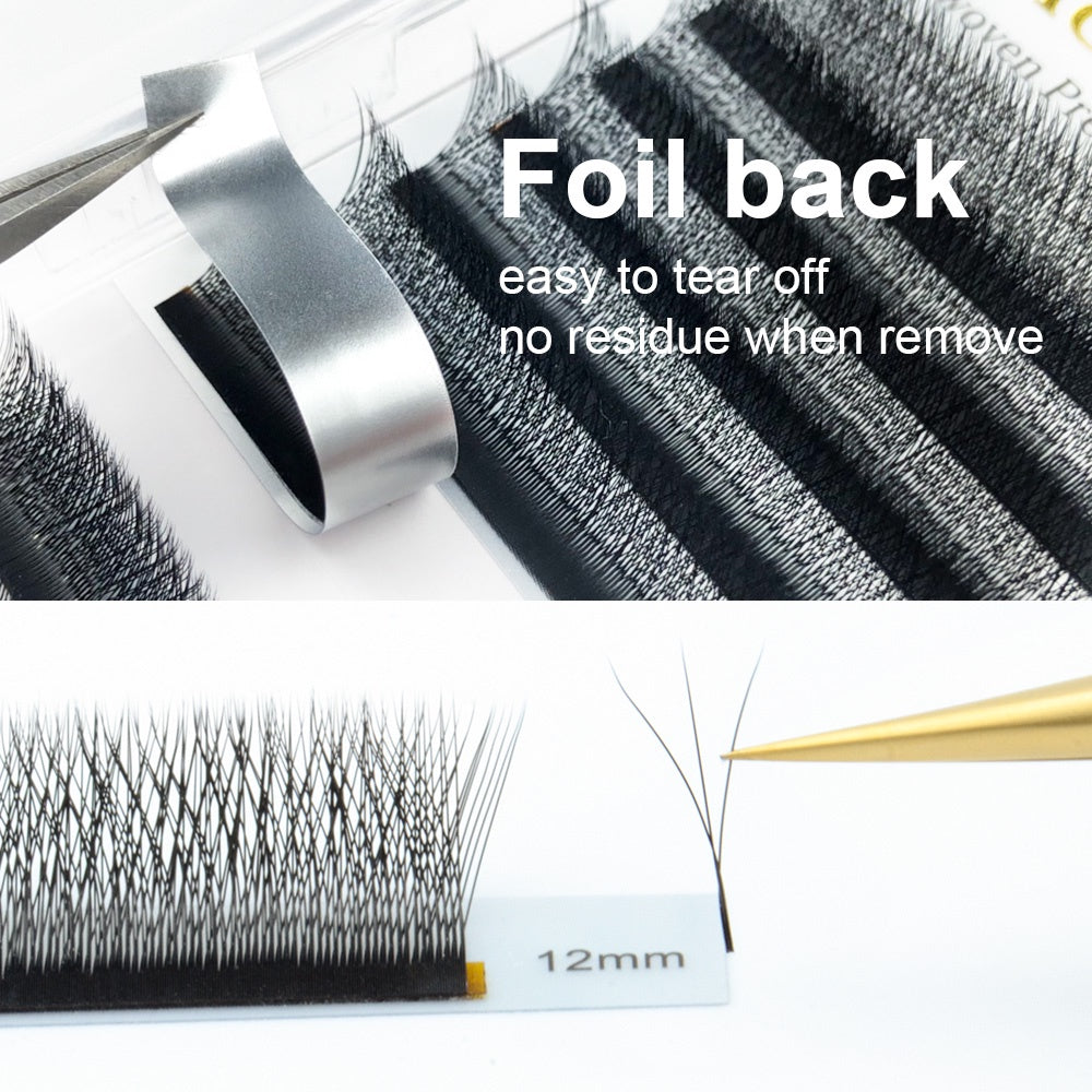 3D W shape eyelash extensiones