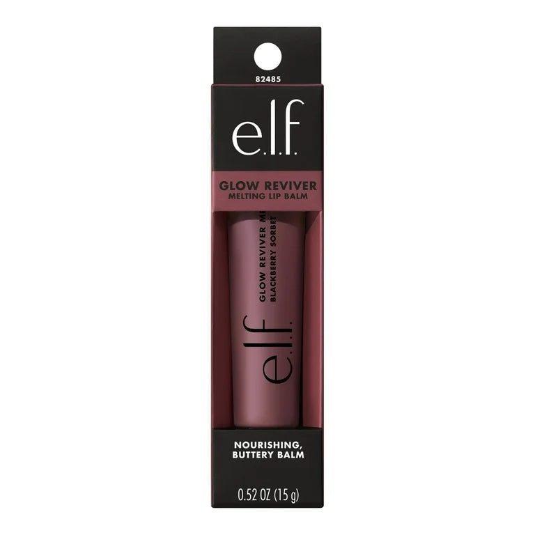 ELF Glow Reviver Melting Lip Balm Tono Blackberry sorbet