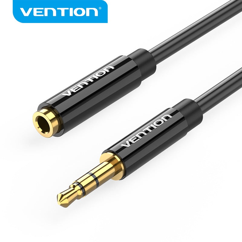 Vention Cable De Audio De Extensión Auxiliar Estéreo Macho A Hembra De 3.5 Mm