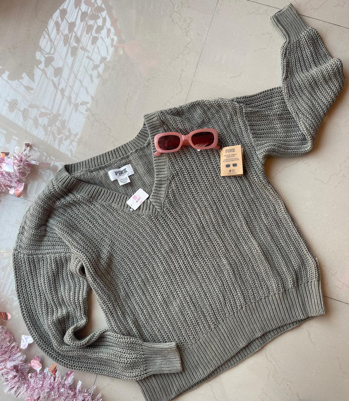 Victoria's secret PINK Suéter Verde Oliva