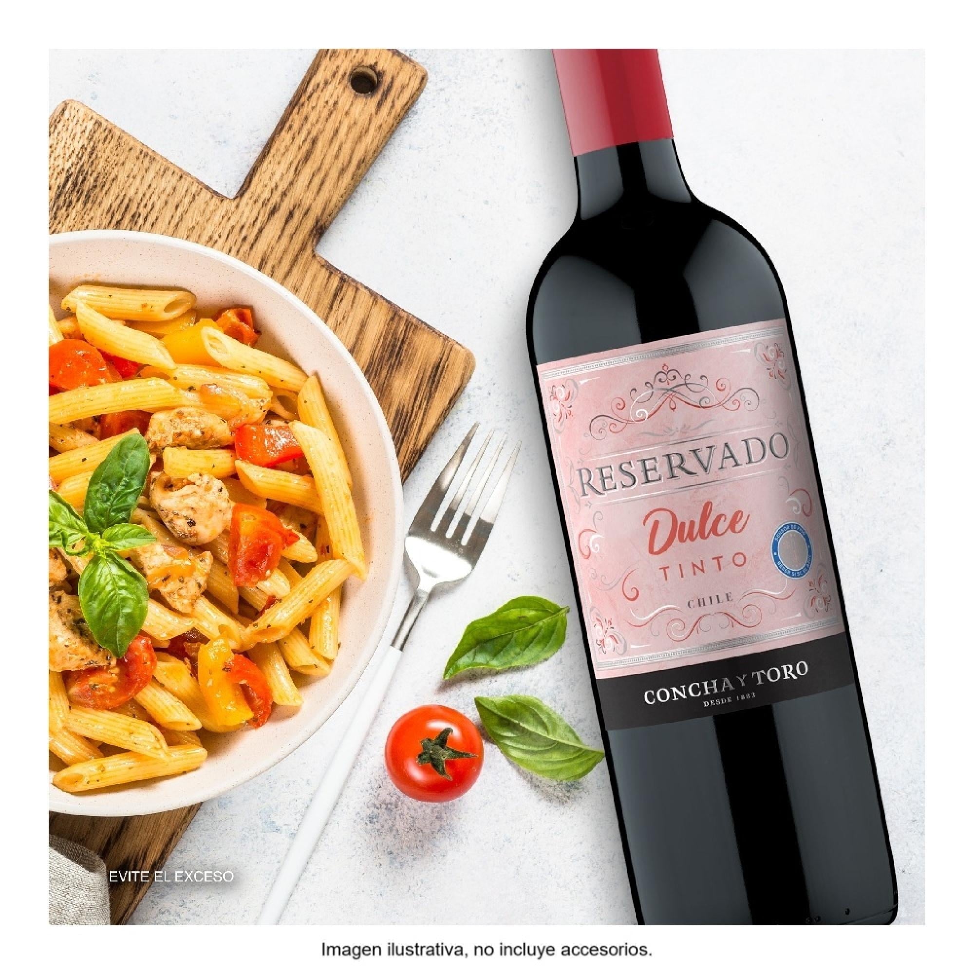Vino Tinto Concha y Toro dulce 750 ml