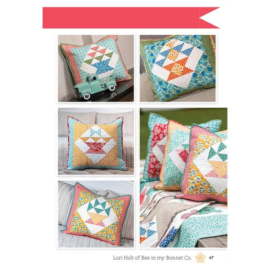 Libro de costura Mercado de Pulgas de Lori Holt - 69 páginas y espiral **Llega el 19 nov**