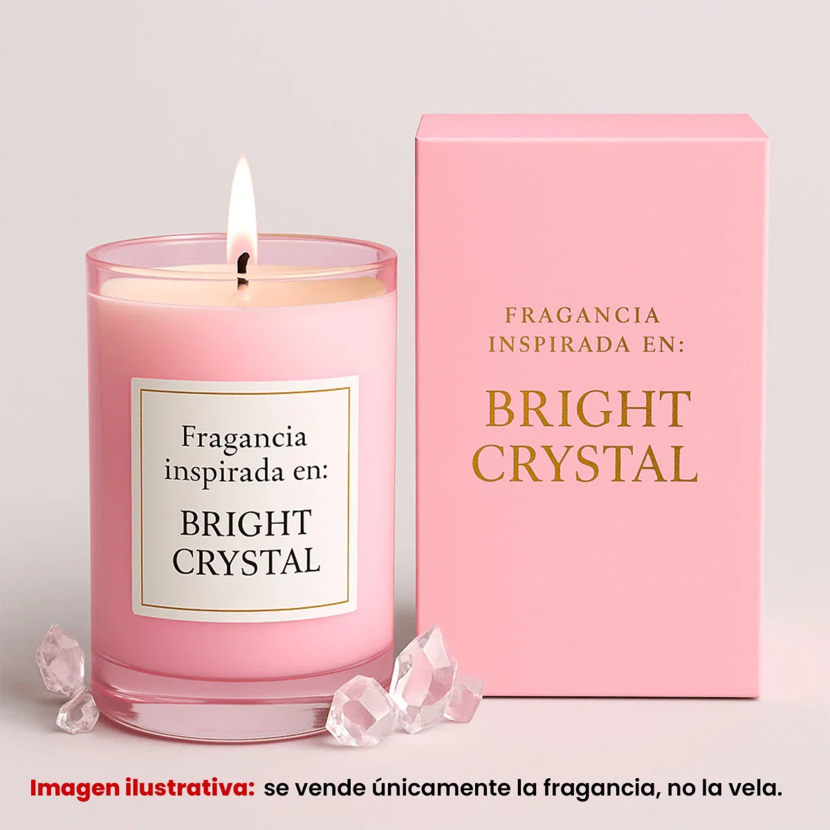 Fragancia Candle Craft — Bright Crystal Type — Inspirada en Versace®