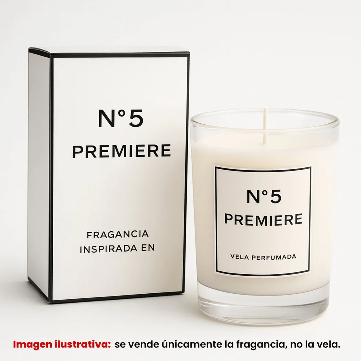 Fragancia Candle Craft -  Chanel No. 5 – Inspirada en Chanel®