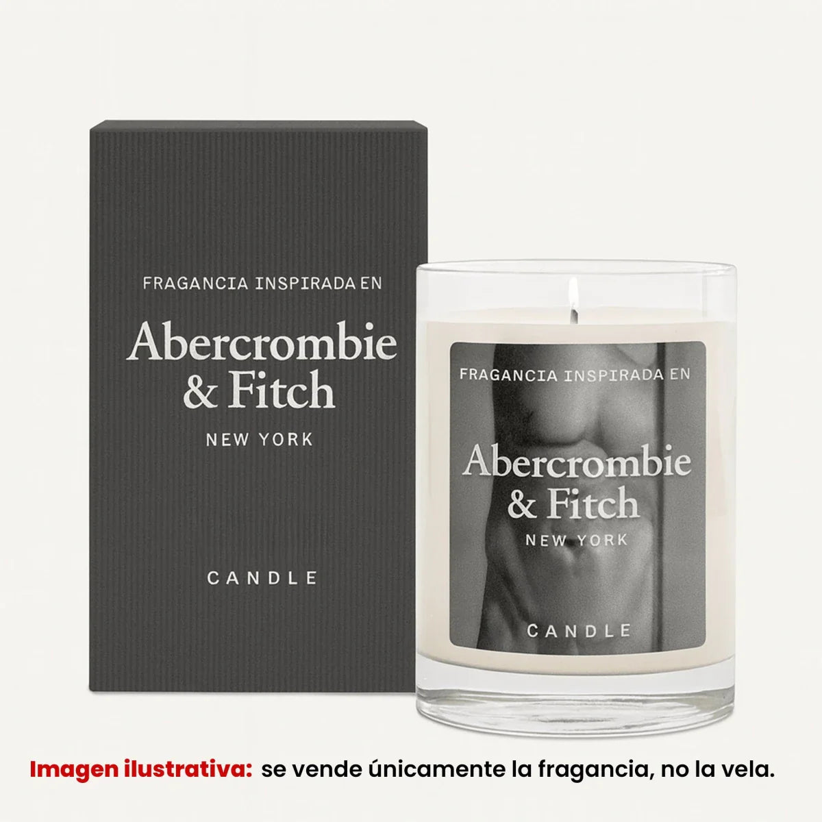 Fragancia Candle Craft- Fierce - Inspirada en Abercrombie & Fitch