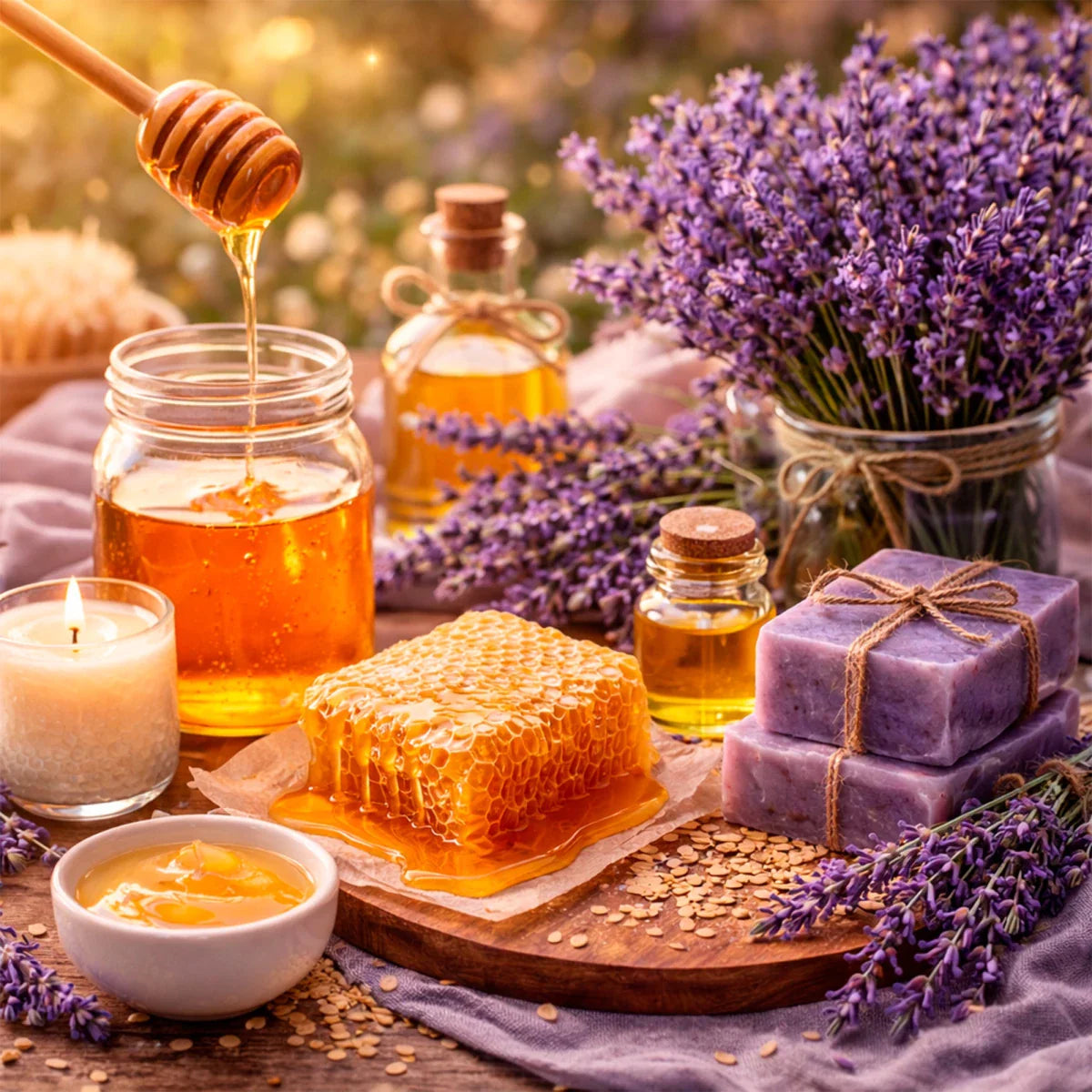 Fragancia Candle Craft - French Lavender & Honey - Lavanda Francesa y Miel - Inspirada en Bath & Body Works (BBW)® / White Barn ®