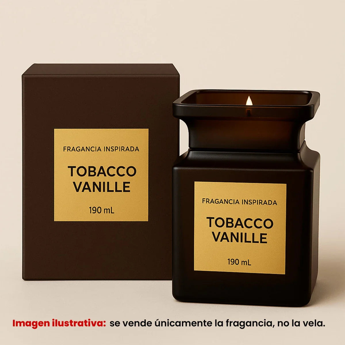 Fragancia Candle Craft - Tobacco Vanille - Tabaco y Vainilla - Inspirada en Tom Ford ®