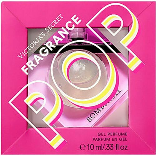 Victorias Secret Fragrance Pop Bombshell Gel Perfume Pocket Tamaño 0.33 oz