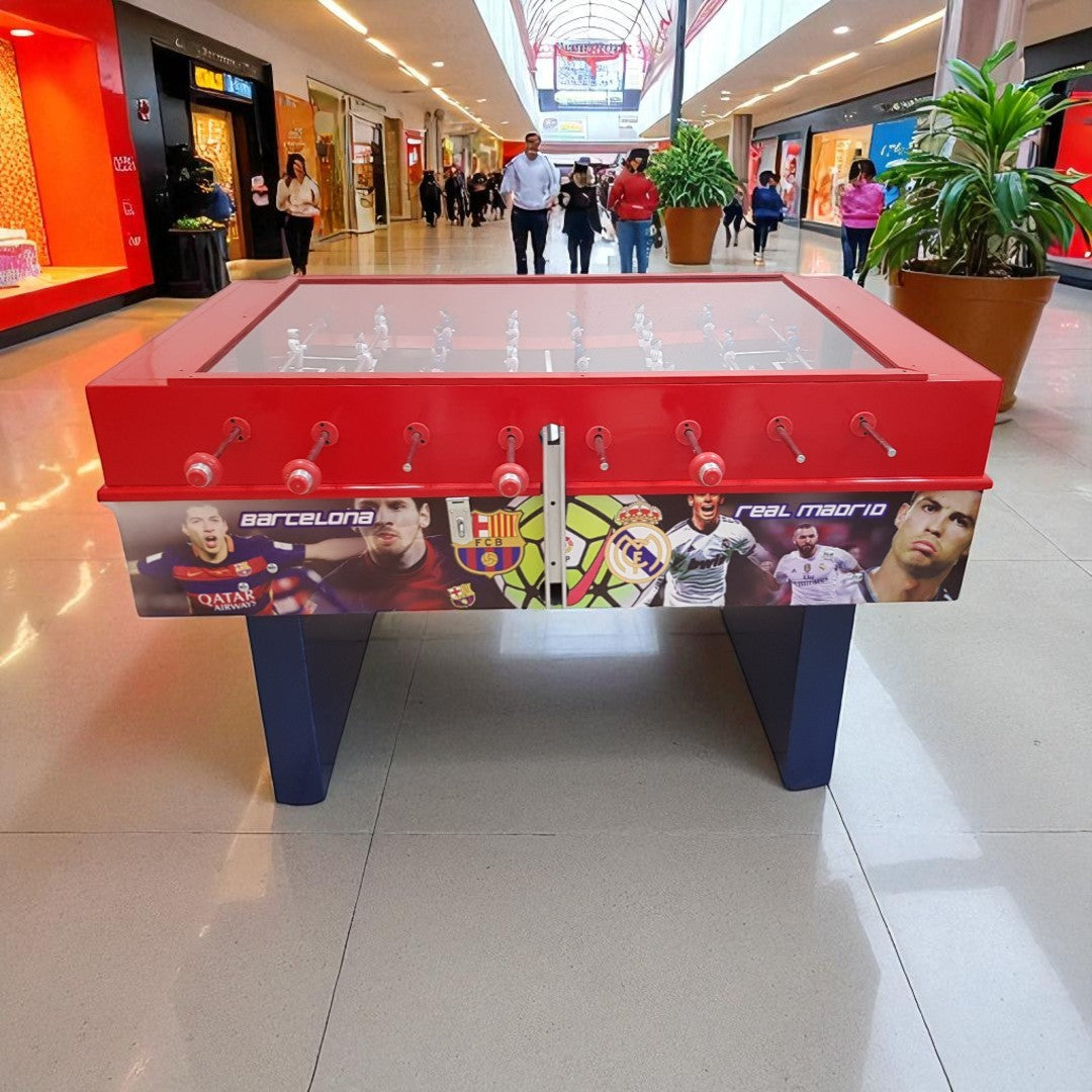 Futbolito Antirrobo con Cubierta