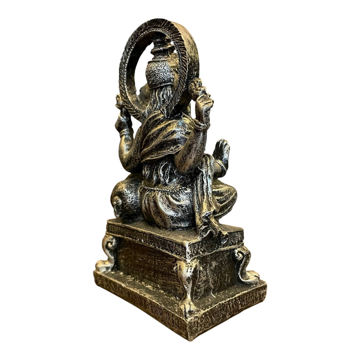 Ganesh Prosperidad Azul/negro 16 Cm