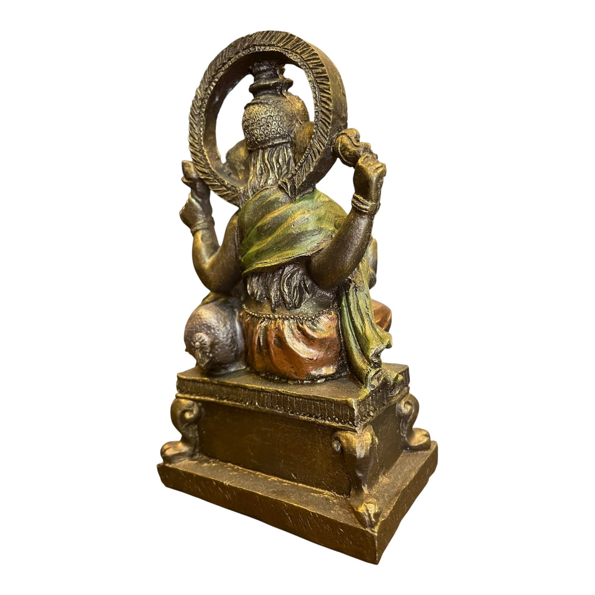 Ganesh Prosperidad Azul/negro 16 Cm