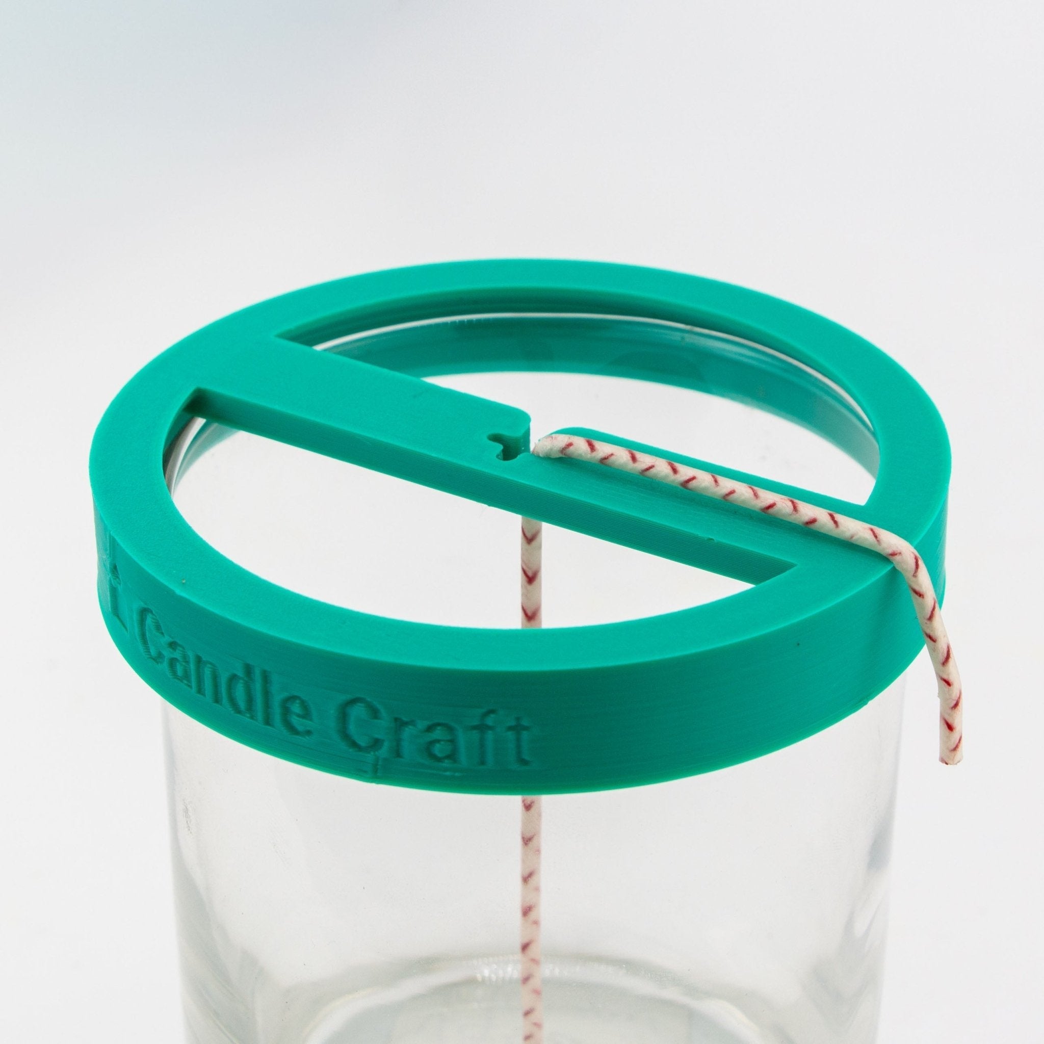 Herramienta para Centrado de Pabilos - Soporte de Mechas  (Wick Holder) - Verde - Tamaño: M