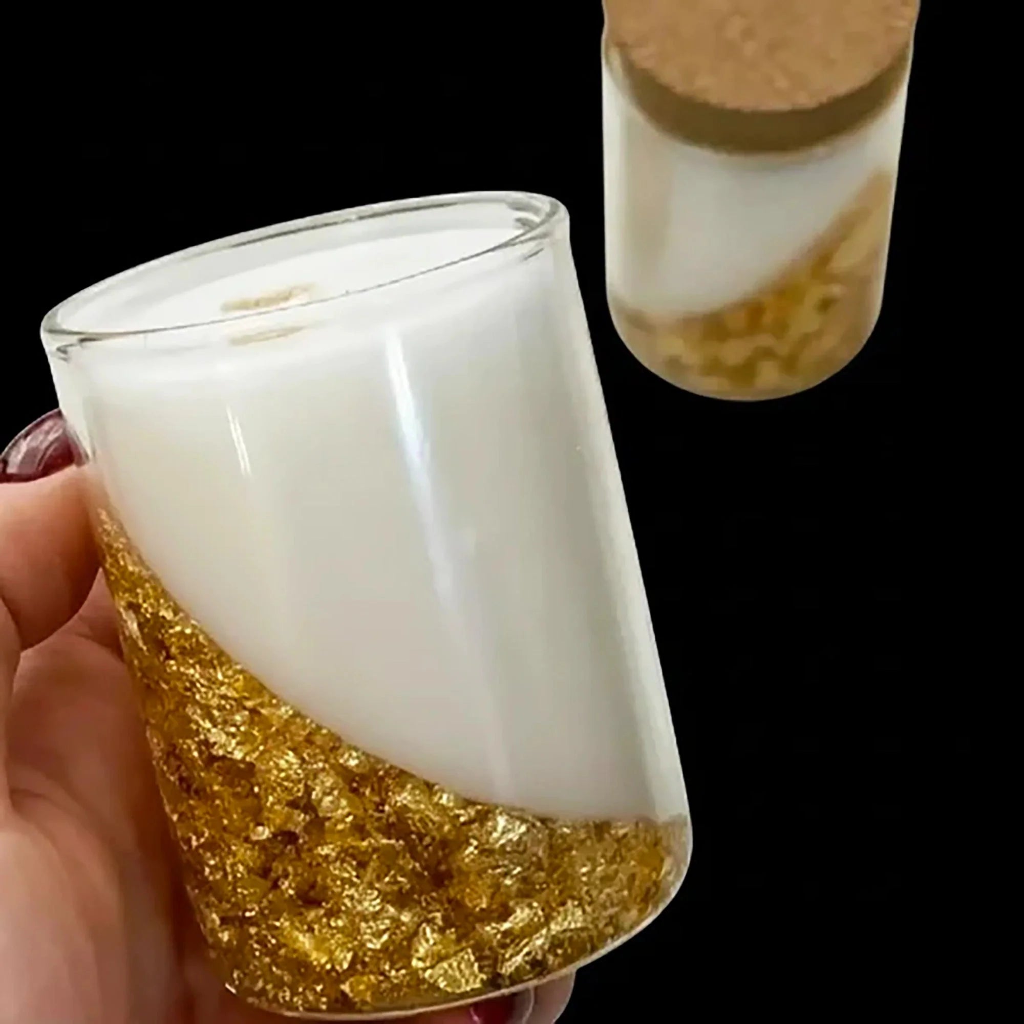 Hojas de Oro - Papel de Oro - Ultra Fino para Decoración de Velas y Detalles Artesanales