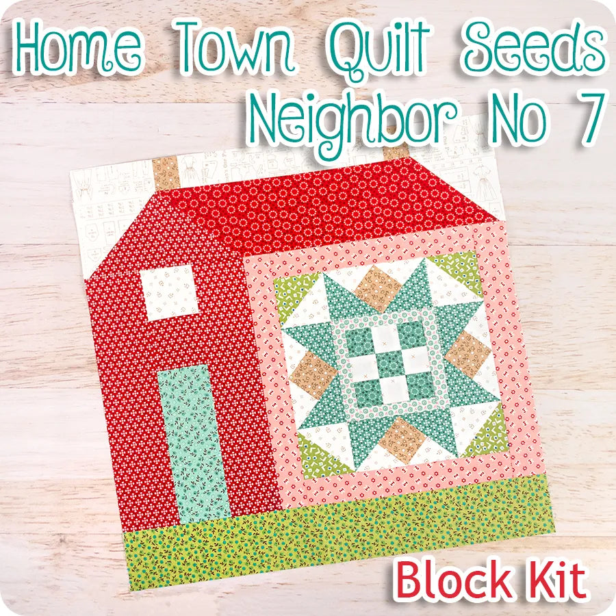 Patrón Semillas de Quilt de Lori Holt - Vecino de Mi Pueblo No. 7 Llega el 19 de noviembre