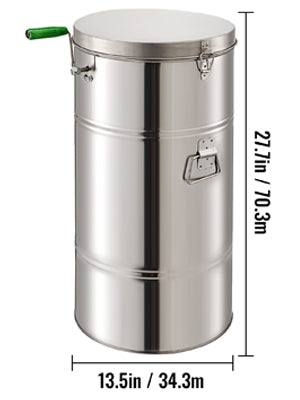Extractor Eléctrico de Miel de 2 Cuadros