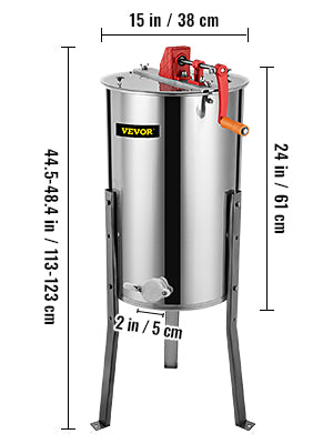 Extractor Eléctrico de Miel de 2 Cuadros