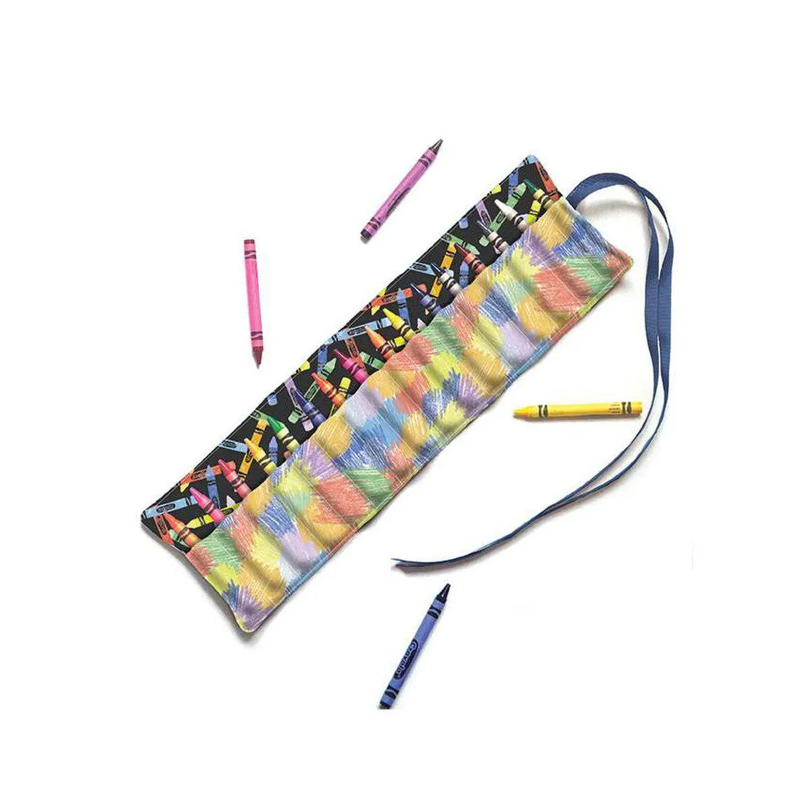 Panel Crayola Bolsa tote, rollo de crayolas y estuche 90 x 110 cm