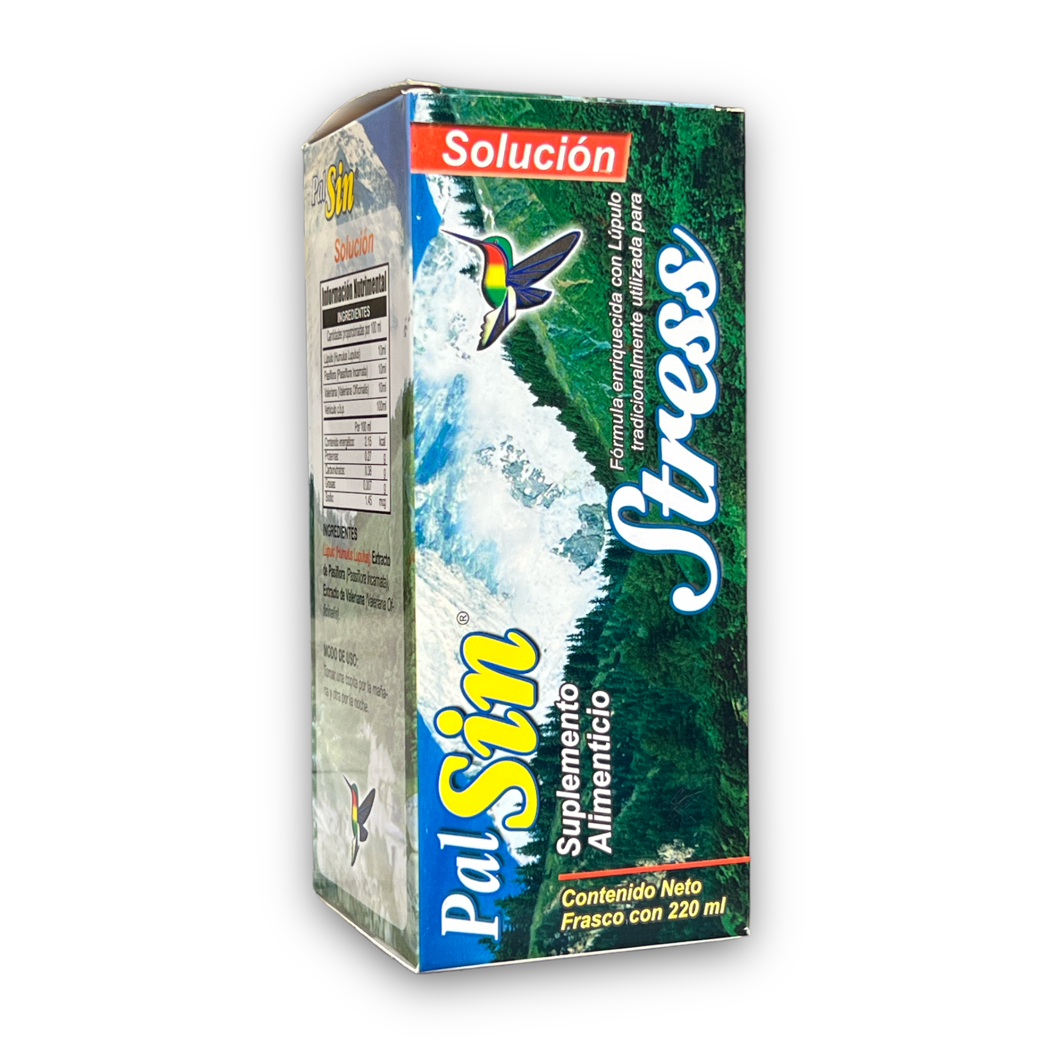 JARABE PAL SIN STRESS 220 ML MEDICAMENTOS NATURALES