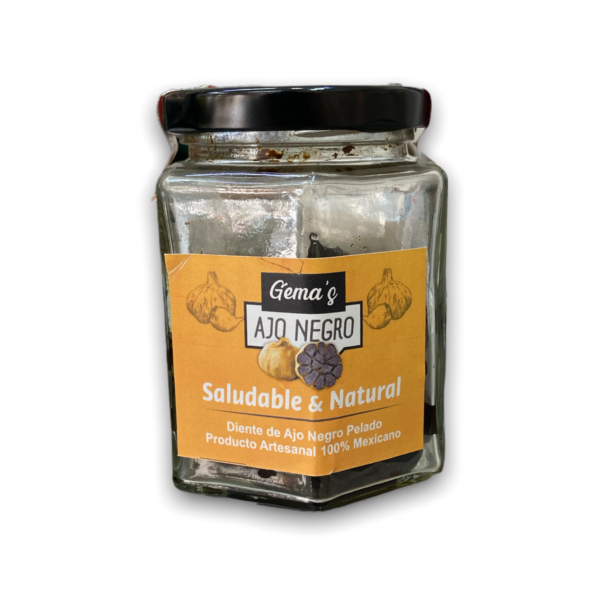 DIENTE DE AJO NEGRO  C/ 200 GRS PRODUCTO ARTESANAL GEMAS