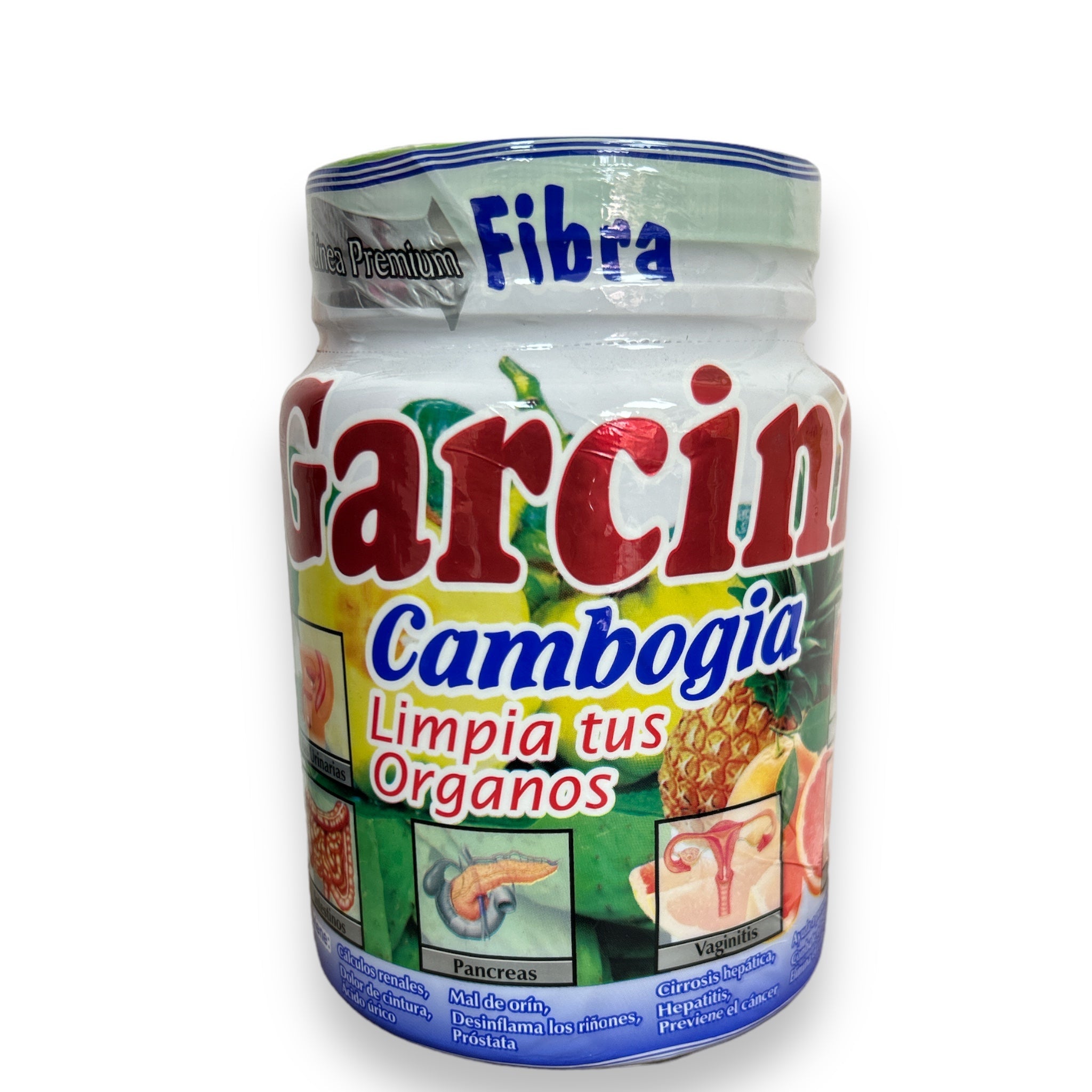 FIBRA GARCINIA GAMBOGIA C/ 500GRS LINEA PREMIUM