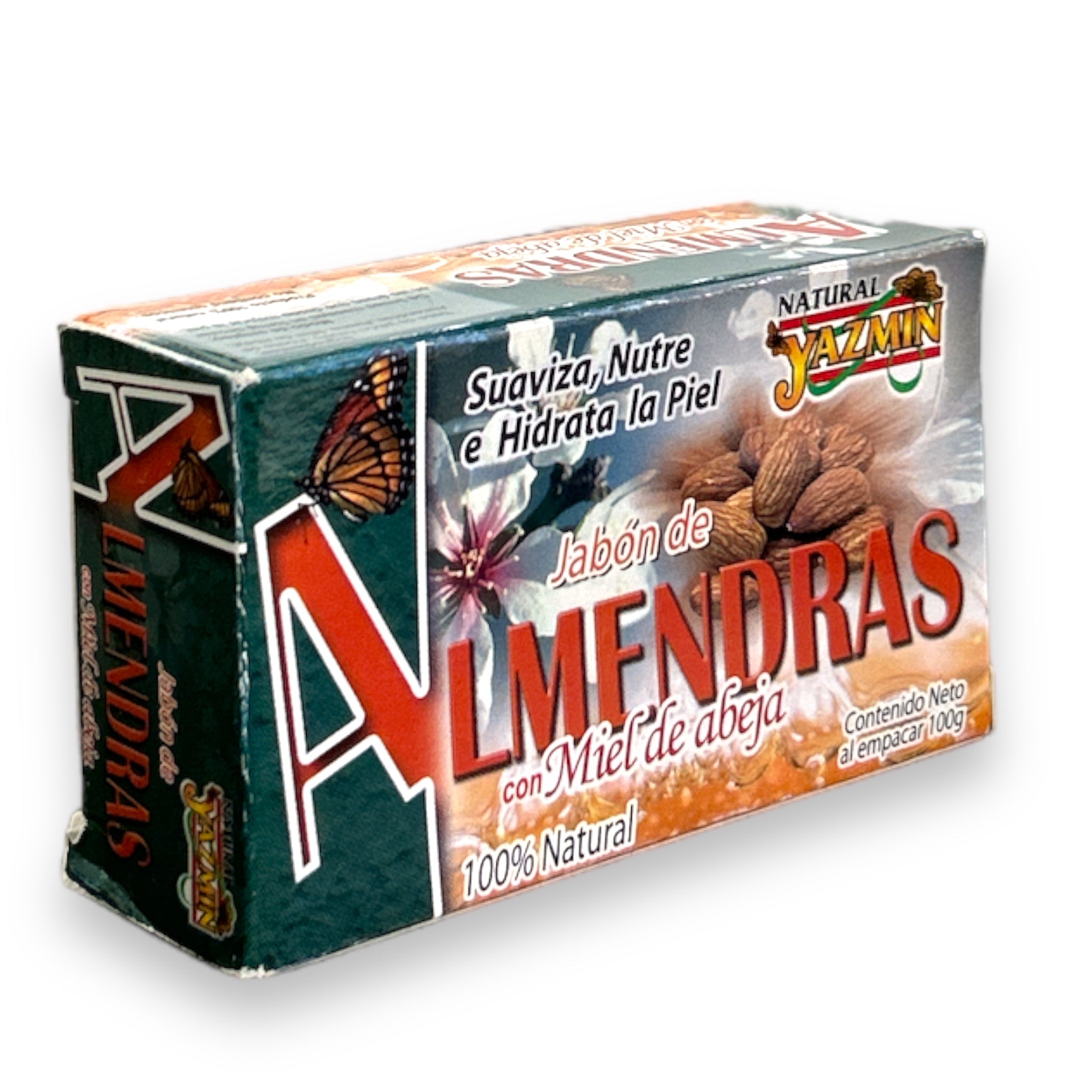 JABON ALMENDRAS C/100 GRS YAZMIN