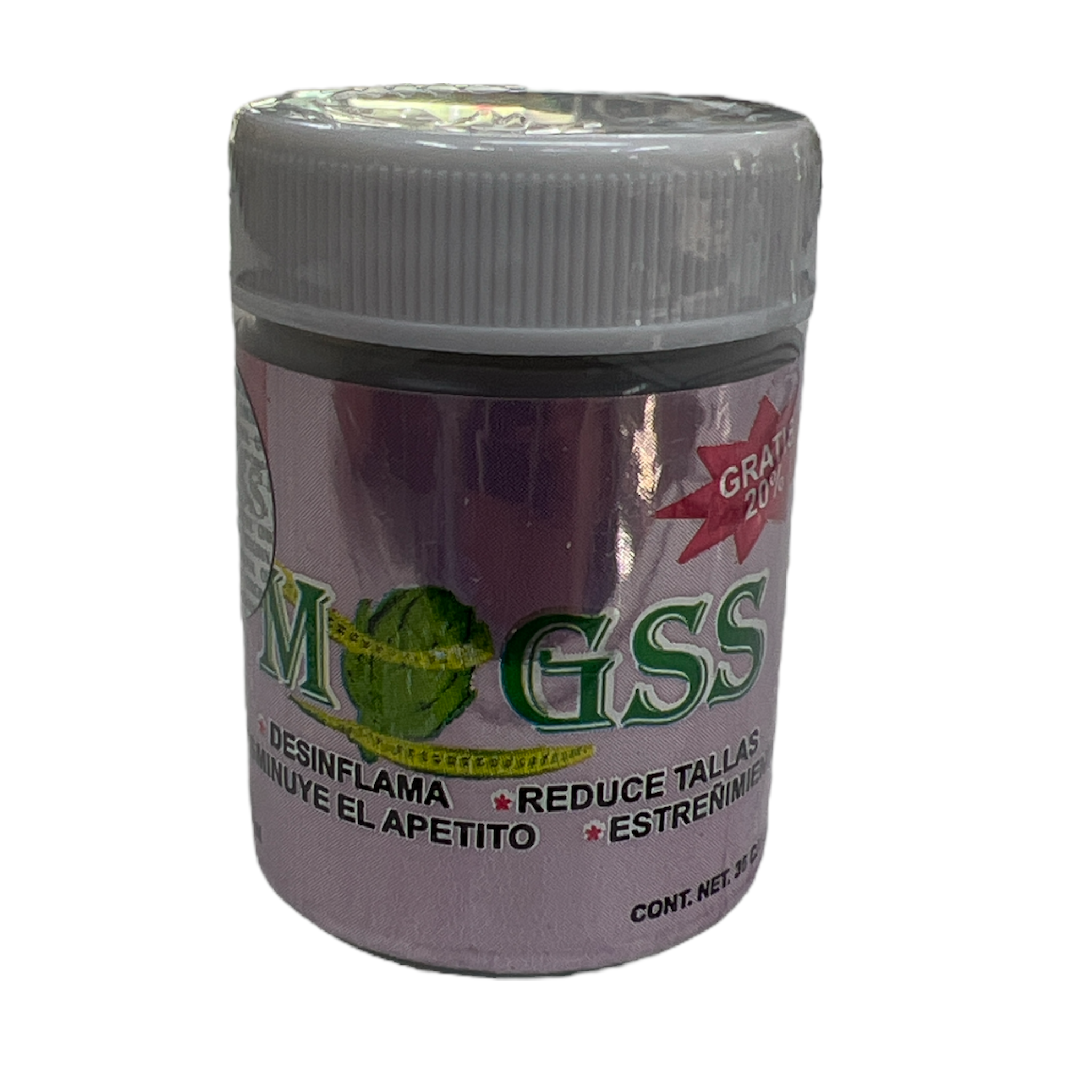 CAP MGSS MENOS GRASS C/36