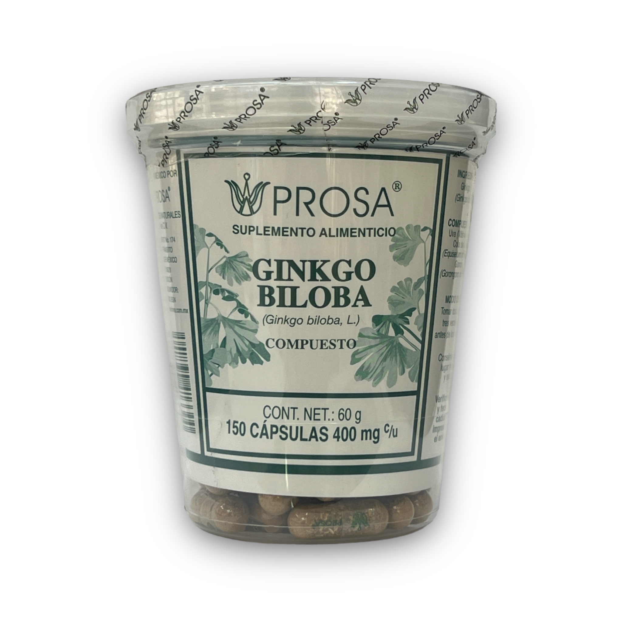 CAP GINKGO BILOBA C/ 150 PROSA
