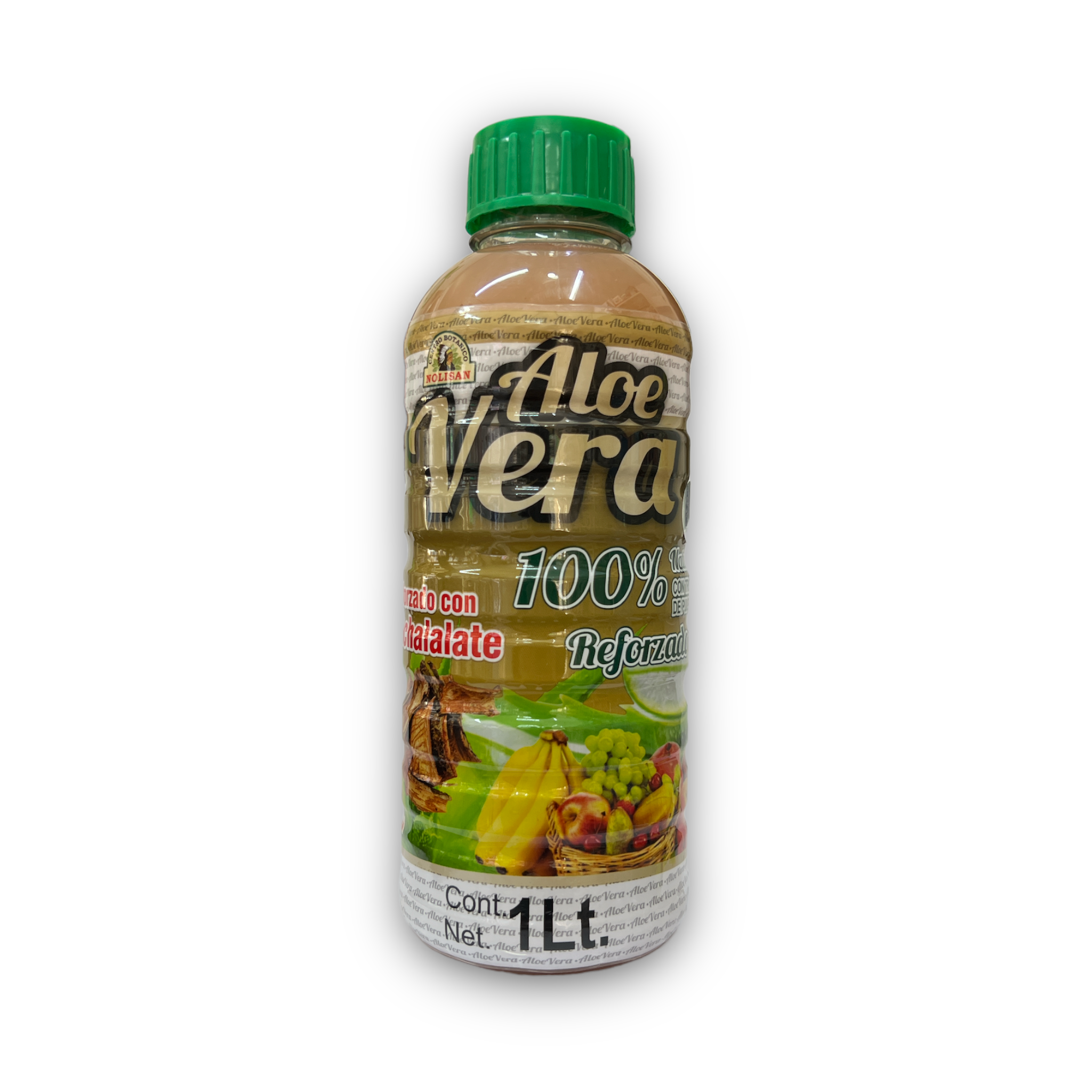 BEBIDA ALOE VERA REFORZADO CON CUACHALALATE 1 LT NOLISAN