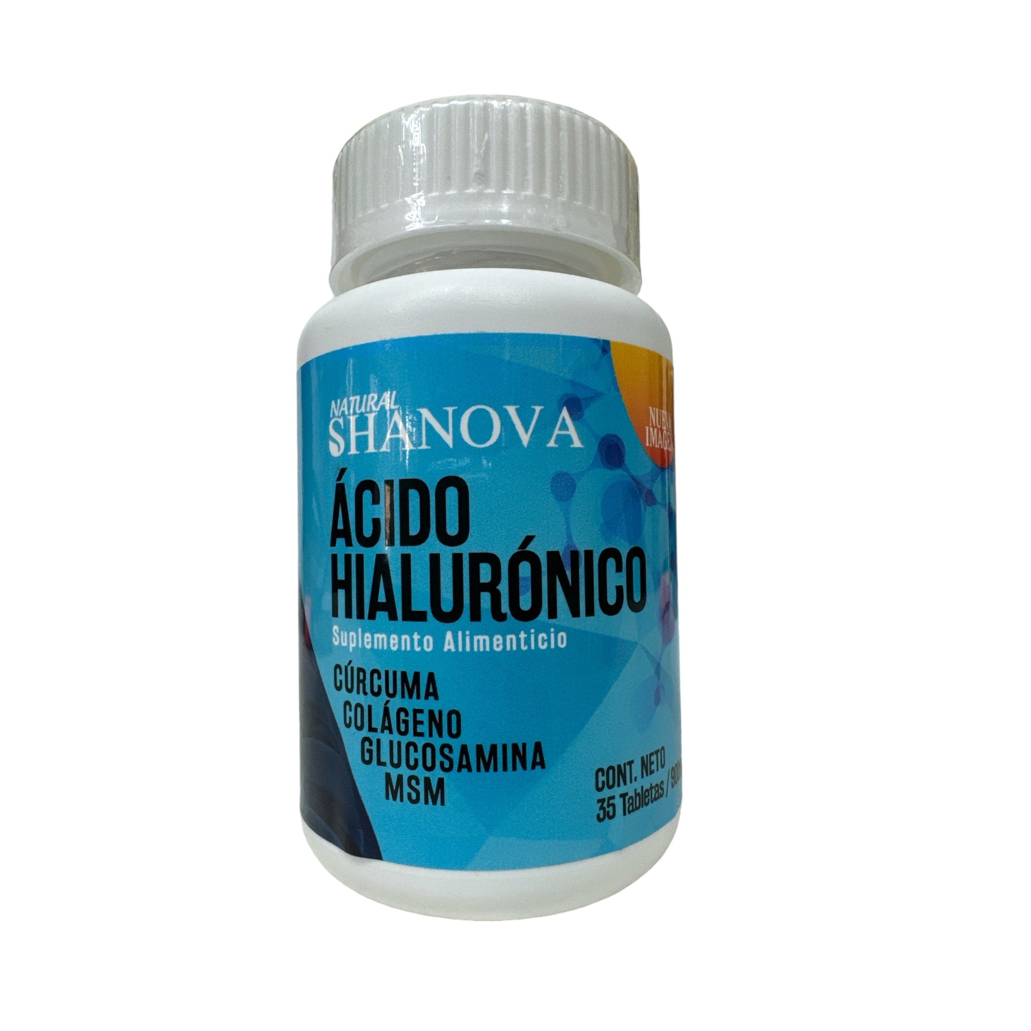 TAB ACIDO HIALURONICO  C/ 35 NOVITS SHANATURALS
